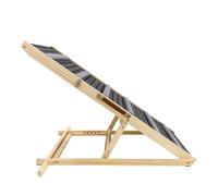 Pet Climbing Ladder, Solid Wood Stairs for Small and Elderly Dogs, Height Adjustable, Ideal for Pets with Joint Problems
