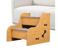 Pet Climbing Ladders - Dense Foam Supports, Lightweight Portable Foam Rises, Orthopedic Joint Protection Furniture Access | Indoor Ramps For Senior Canines Feline Friends High Beds Vehicles