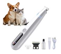 Pet Clipper - Ergonomic Cordless Pet Hair Clippers - Cat Paw Trimmer | for Small Medium Large Puppies Kittens Ears Face Behind Eyebrows