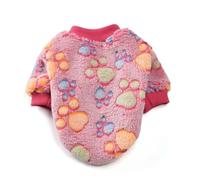 Pet Clothes Autumn Winter Warm Cat Dog Jacket For Small Medium Dogs Cats Outdoor Cows Print Kitty Puppy Schnauzer Pug Outfits