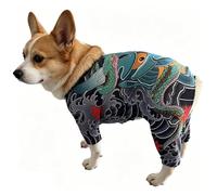 Pet Clothes - Dragon Pattern Cotton Shirt - Breathable Pet Clothing | for Celebration Photo Props Birthday All-Season Spring Summer Autumn