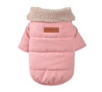 Pet Clothes Fashionable Collar Two-Legged Jacket | Warm Pet Costumes Winter Outfits Pet Supplies for Cold Weather Dogs Puppies Cats Outdoor Indoor Walking Travel