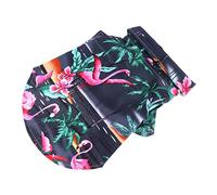 Pet Clothes Hawaiian Shirt Dreses Pet Shirts for Medium Dogs Dog Floral T- Shirt Dog Costume Hawaii Outfits Puppy Garmen