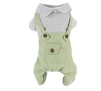 Pet Clothes Puppy Clothes Dogs Cattle Clothing Role Playing Winter Pajamas Jumpsuits Wool Jackets Pet Supplies for Your Furry Friend (F, S)