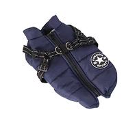 Pet Clothes Warm Dog Pet Winter Vest Dog Xmas Sweater Dog Coat Winter Vest Loft Jack Dog Jacket for Small Medium Large D (A M)