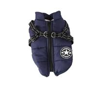 Pet Clothes Warm Dog Pet Winter Vest Dog Xmas Sweater Dog Coat Winter Vest Loft Jack Dog Jacket for Small Medium Large D (A XXL)