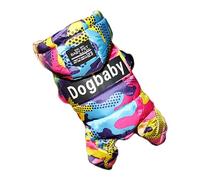 Pet Clothes Warm Hoodies Camo Hoodie Coats Puppy Clothes for Small Dogs Girl Dog Warm Apparel Winter Hoodie Dog Dress Pe (A XL)