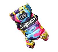 Pet Clothes Warm Hoodies Camo Hoodie Coats Puppy Clothes for Small Dogs Girl Dog Warm Apparel Winter Hoodie Dog Dress Pe (1 L)