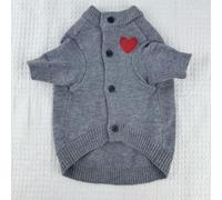 Pet Clothing Spring and Autumn Dog warm Hoodie Love Sweater Suitable for Small and Medium sized Dogs cat pet