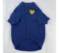 Pet Clothing Spring and Autumn Dog warm Hoodie Love Sweater Suitable for Small and Medium sized Dogs cat pet
