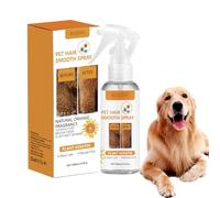 Pet Coat Dematting Spray - Leave-On, Anti-Knot Moisturizer | Lightweight Deodorizing Conditioner with Wheat Protein, Baby Fresh Scented Hair Repair Formula for Groomers Using Brushing Tools
