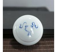 Pet Coffin， Mini Ceramic Urn With Chinese Zodiac Design For Human Ashes Keepsake(Ox)