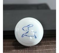 Pet Coffin， Mini Ceramic Urn With Chinese Zodiac Design For Human Ashes Keepsake(Rabbit)