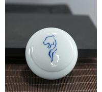 Pet Coffin， Mini Ceramic Urn With Chinese Zodiac Design For Human Ashes Keepsake(Tiger)