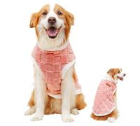 Pet Cold Weather Coat - Soft Pet Sweater - Lightweight Sweater for Dog, Windproof Clothes for Small Meduum Large Breed Dog