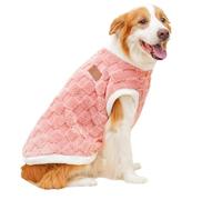 Pet Cold Weather Coat Windproof Winter Accessories Sweater Outerwear | Soft Snug Comfortable Fuzzy Furry Cute Pet Supplies Indoor Pets Plush Vest Cuddly Snug Indoor Styles