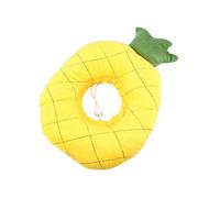 Pet Collar Adjustable Lick an Cat Neck Ring Cute Pineapple Design Soft Comfortable and Non Irritating for Eating Sleeping and Playing Activities