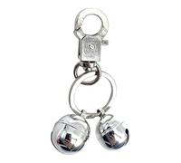 Pet Collar Bell - Dog Jingle Charm, Cat Brass Tag | Loud Bell For Pet Locator, Retro Key Ring Sound Pendant, Puppy Tracking Accessory, Large Ring Bell For Kittens, Walking Sound Warnings