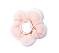 Pet Collar, cat postoperative Protection, Soft Headgear, Dog Drawstring, Shame Ring, Protective Equipment(Pink,L)