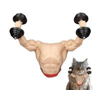 Pet Collar Decorations 3D Printed Funny Realistic Muscle Arms | Dog Costume Party Props for Kitten Puppy Daily Wear Walking Holiday Party Celebration Role Play