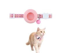 Pet Collar for Apple AirTag, Protective Tracking Device Holder (Blossom Charm)