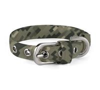 Pet Collar, Military Woods Camouflage Print All-season Pet Collar Soft Pet Collar Cute Pet Collar Lightweight Pet Collar Stylish Dog Collar