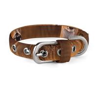 Pet Collar, Nature Wild Animal Deers Print All-season Pet Collar Soft Pet Collar Cute Pet Collar Lightweight Pet Collar Stylish Dog Collar