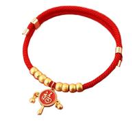 Pet Collar Necklace - Peace And Happiness Pet Necklace For Cat | Adjustable Year Of The Snake Gold Blessing Lock Or Rattle Pendant