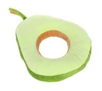 Pet Collar Plush Toast Slice Design Neck Protector Comfortable Soft Padded Adjustable Neckwear for Dogs Cats Cute Food-Shaped Costume Accessory (Avocado,S)