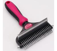 Pet comb, hair grooming tool, detangling comb, double - ended dual -, magical tool, dog supplies, detangling knife