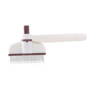 Pet Comb,Rotatable Cat Grooming Brush | Professional Self Cleaning Pet Brush for Shedding Season Care Veterinary Clinic Puppy Bunny Kitten