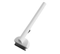 Pet Comb - Stainless Steel Grooming Brush, Quick Detangling Comb | 2 in 1 Removal Tool with Touch Feature, Loose Cleaning Brush for Long Short Pets Daily Shedding Care Massage
