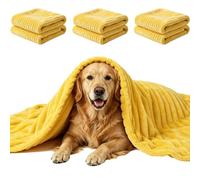 Pet Comfort Blanket & Bath Towel: Washable and featuring a high-visibility design, this product helps alleviate separation anxiety in pets.