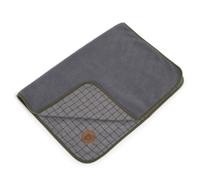 Petface Comforter Blanket for Dogs Moss Green – Soft Fleece Bedding 70 x 100 x 1 cm