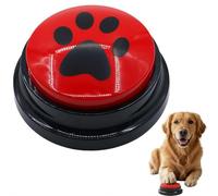 Pet Communication Button, Recordable Dog Buttons for Communication Training, Talking Dog Buttons for Pet with Clear Sound, Easy to Use Pet Training Tools for Dogs Cats