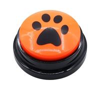 Pet Communication Buttons For Dogs - Talking Training Buttons With Recordable Sound For Teaching Techniques (A, 7x4x8.8cm)
