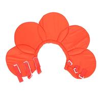 Pet Cone Collar Adjustable Soft Recovery Protective Wound Healing Cover for Cats Dogs After Surgery Injury Rash Made of Cotton Cloth Flower Shaped Comfortable Lightweight (L)