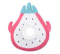 Pet Cone Collar Pet Cat Collar Recovery Cone Protection Collar Adjustable Cotton Blends Neck Recover Collar Printed Circle for Cat(A,M)