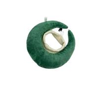 Pet Cone Collar with a Soft Flexible Rings-Shaped, Green M | Cord-Locks Adjustments, Soft Rings-Shape Polyester, Simples Removal Between Routine