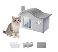 Pet Cooling House - Portable Foldable Dog Cave Shelter with Ice Blocks, Lightweight Pet Retreat | Comfortable Summer Rest for Puppy Chato