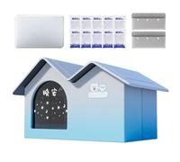 Pet Cooling House - Summer Ice Cat Cave | Indoor Outdoor Waterproof D | Complete Cooling Kit: Includes 1 Thickened Aluminum Foil Board, 10 Self-Absorbent Ice Bags, And 2 Absorbent Cotton Bags, Dura