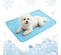 Pet Cooling Mat For Cats, Dog Cooling Mat, Portable Foldable Washable Cool Pad, Safe Non-Slip, 70 X 50/100 X 70cm For Dogs Cats Puppy Indoor Outdoor Use In Hot Summer