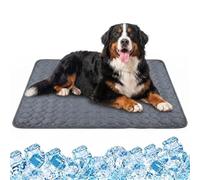 Pet Cooling Mat For Dogs Simple Clean Cooling Pad No Complex Maintenance (27.6 × 21.7 in)