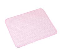 Pet Cooling Mat Ice Silk Breathable Hot Weather Sleeping Mat (70X55Cm)