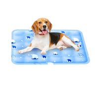 Pet Cooling Mat Instant Cooling Fabric Temperature Regulating Gel | Lightweight Ideal for Summer , Sleeping, Crate Comfort, Travel Use, Dog Beds, Cat Loungers and Indoor Floors