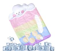 Pet Cooling Mat - Puppy Cooler Gel, Animals Comfortable Bed, Bite-Resistant Blanket for Pets, Hot Weather Small Medium Large, RV Car Seat Floor Use, Dependable Cooling Performance