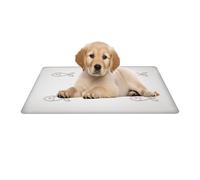 Pet Cooling Mat - Reusable Gel Pad for Dogs and Cats | Portable Cold Bed, Cold Cushion for Heat Relief, Non-Slip Summer Pet Mat for Wooden Frame, Travel, Dog Kennel, Home Comfort
