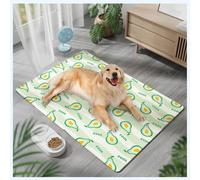 Pet Cooling Mat, Reusable Self-Cooling Bed Pad for Dogs and Cats, Hot Summer Cool Pad for Small and Medium Pets, 120 x 85 cm