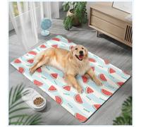 Pet Cooling Mat, Reusable Self-Cooling Bed Pad for Dogs and Cats, Hot Summer Cool Pad for Small and Medium Pets, 120 x 85 cm