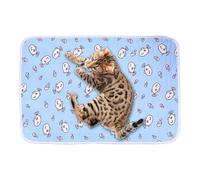 PET Cooling Mat - SOFT Dog Pad, Cartoon Sleeping Mat | Soft Breathable Cartoon Dog Cooling MatS Designed For Keeping Pets Comfortable During Picnics Beach Trips Car Rides & Outdoor Adventures